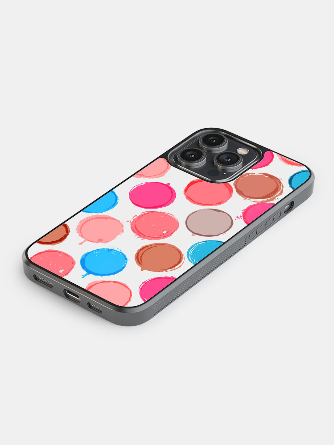 Polka Dot Canvas - iPhone 14 Pro Max Cover