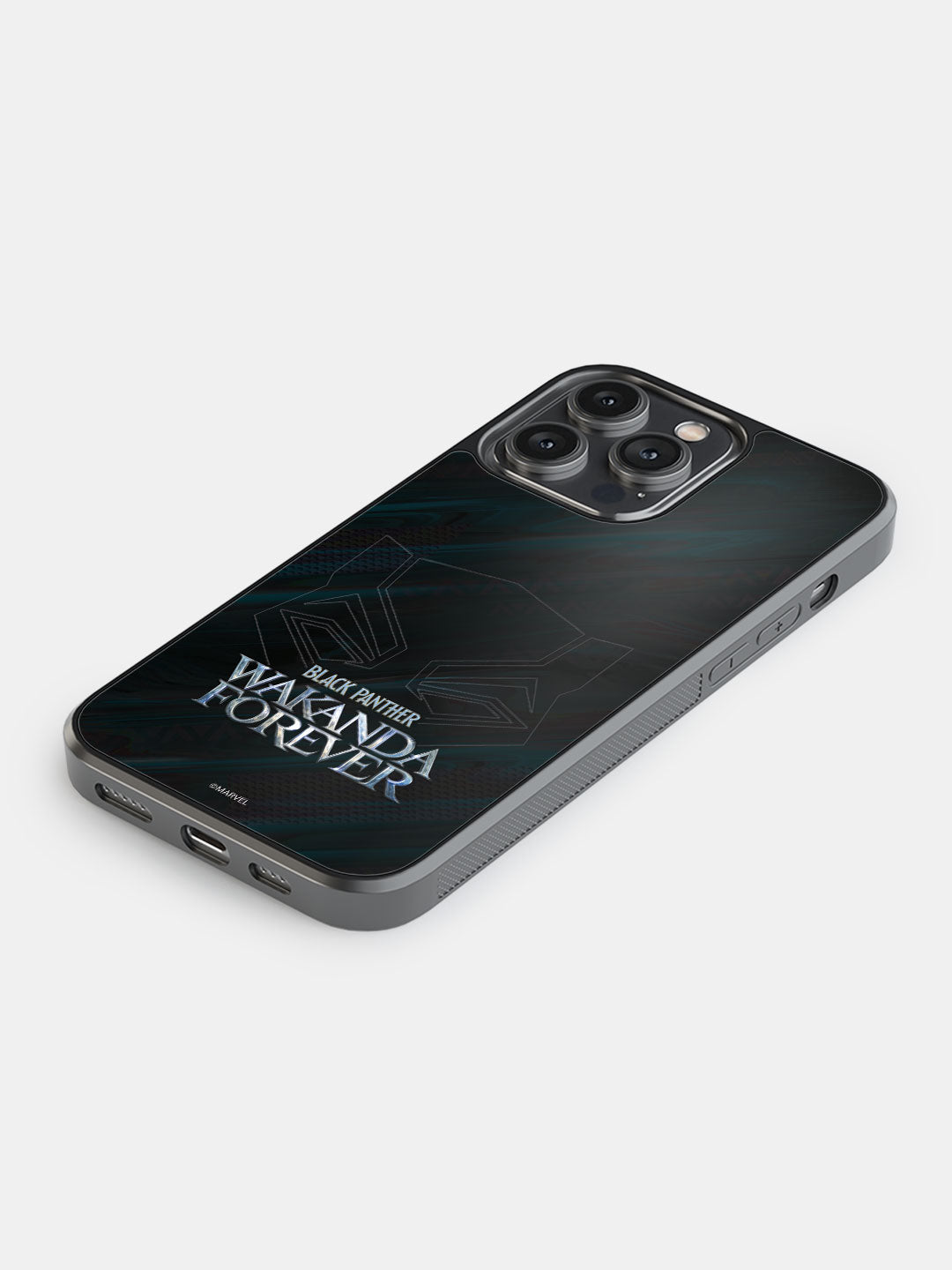 Wakanda Forever Logo Grey - iPhone 14 Pro Max Cover