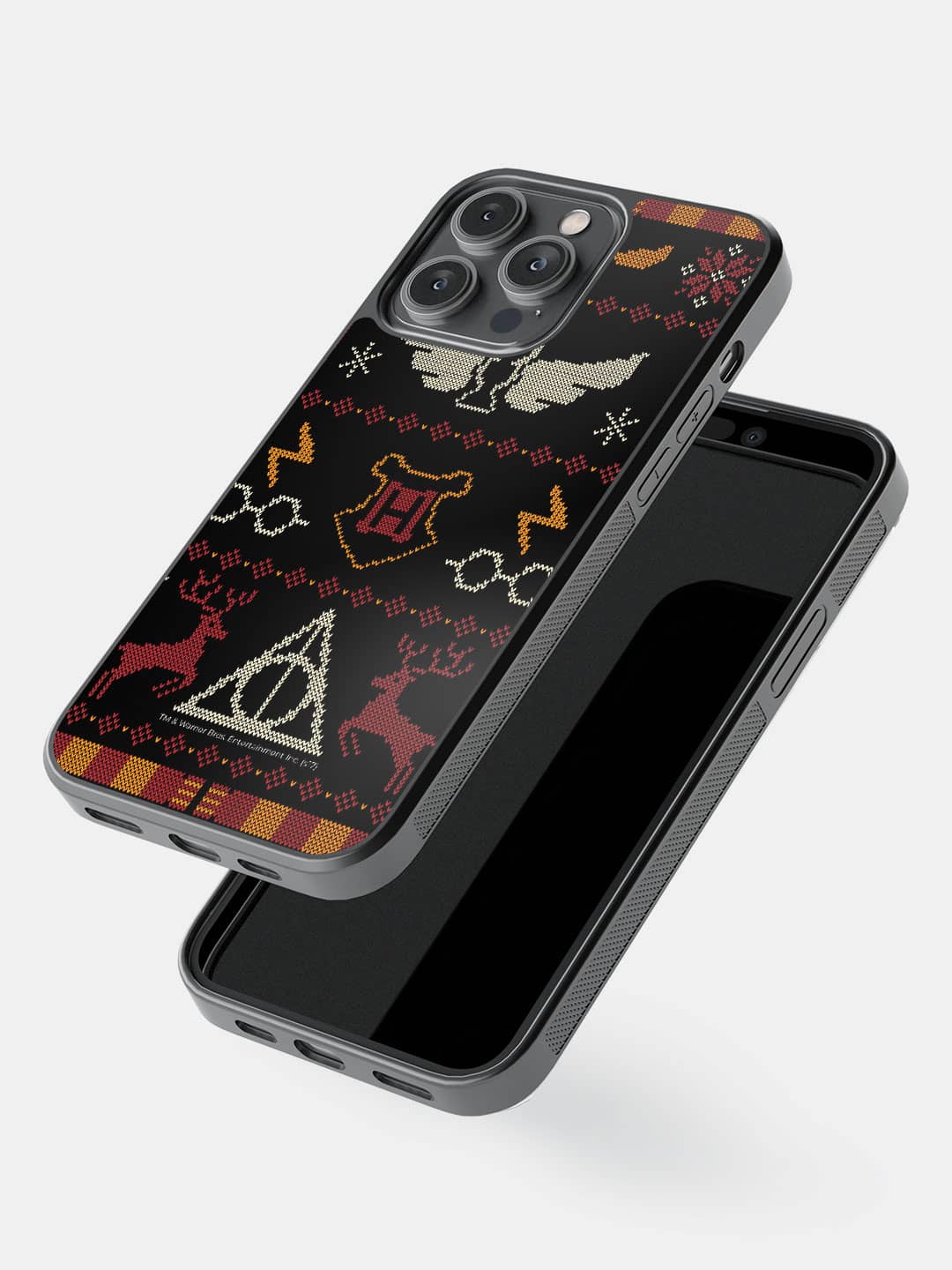 Harry Potter Christmas Pattern - iPhone 14 Pro Max Cover