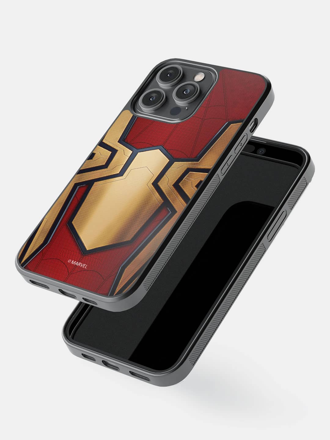 Integrated Spider Logo - iPhone 14 Pro Max Bumper Cover