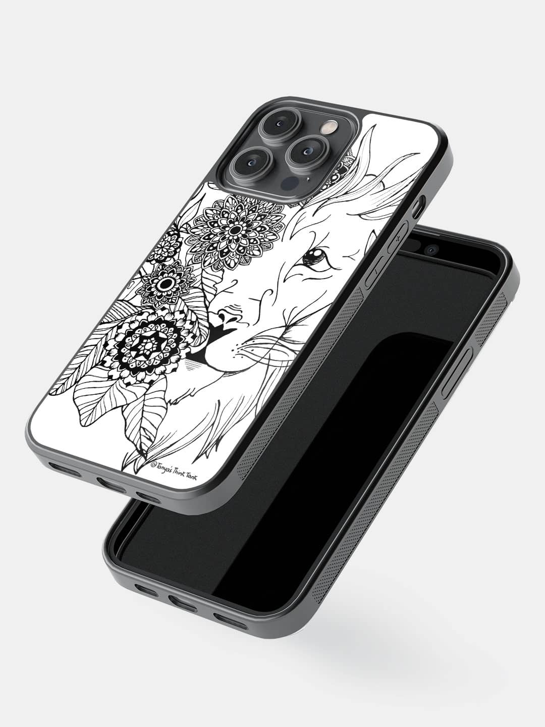 Lion Black - iPhone 14 Pro Max Bumper Cover