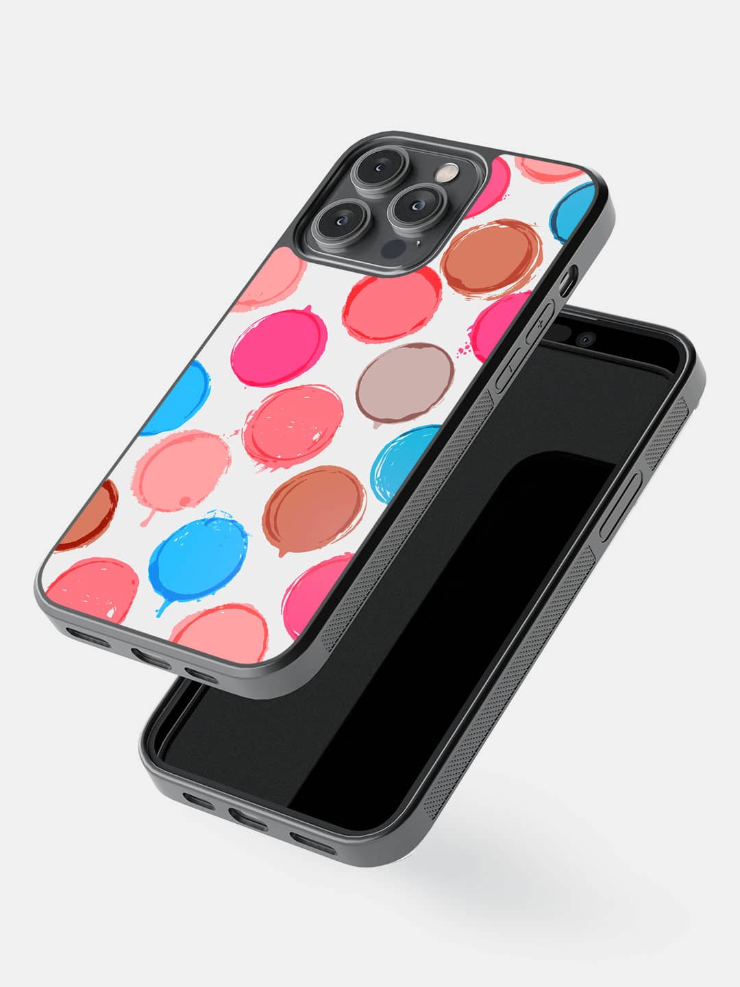 Polka Dot Canvas - iPhone 14 Pro Max Cover