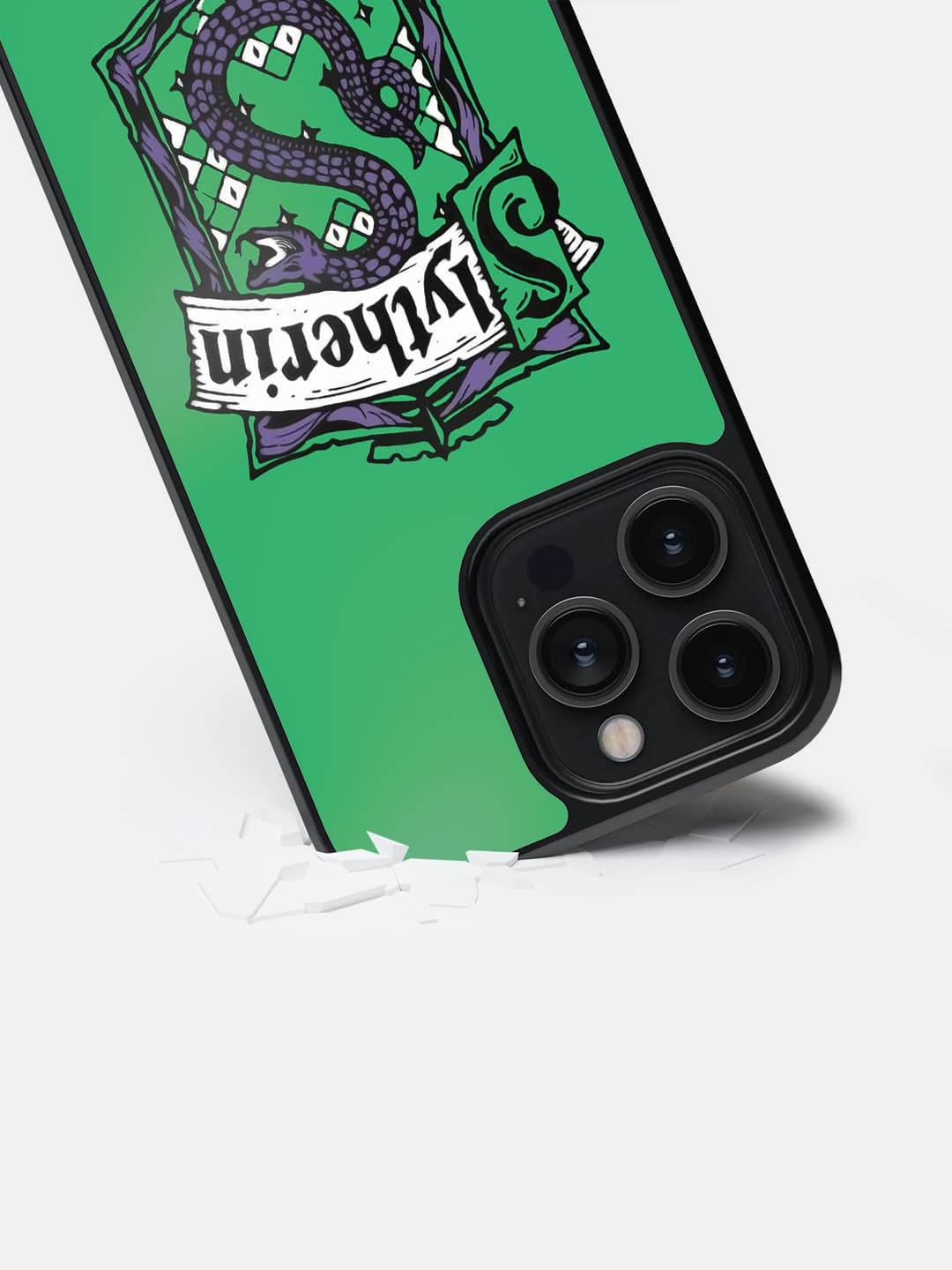 Crest Slytherin - iPhone 14 Pro Max Cover