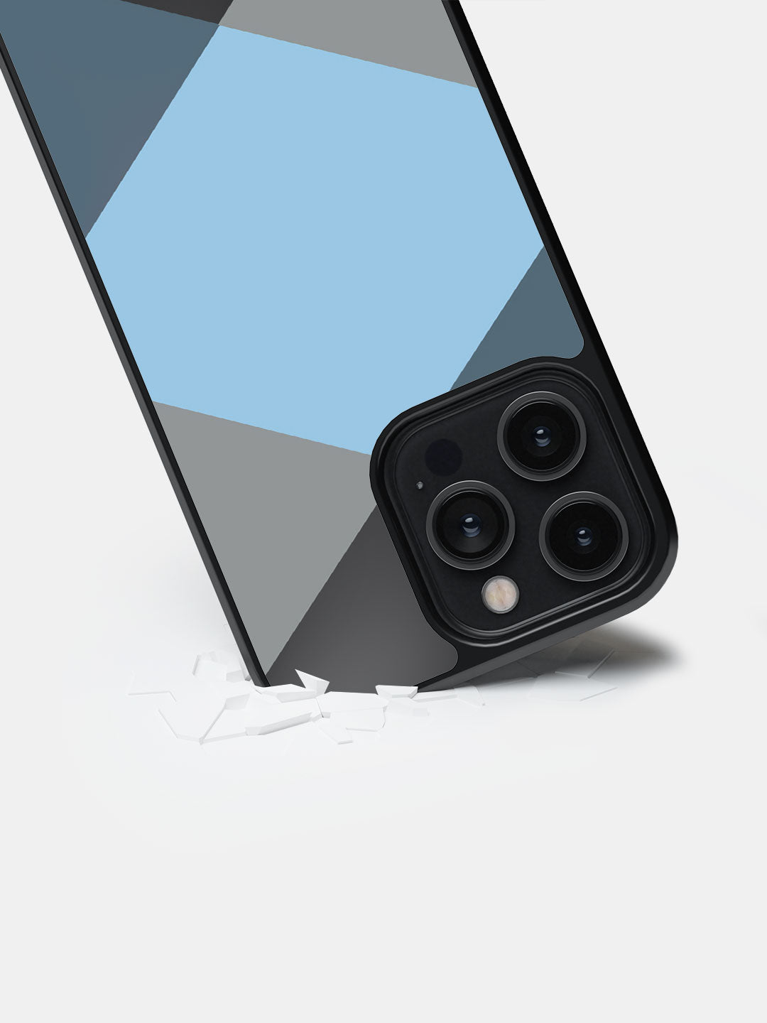 Criss Cross Blue - iPhone 14 Pro Max Cover