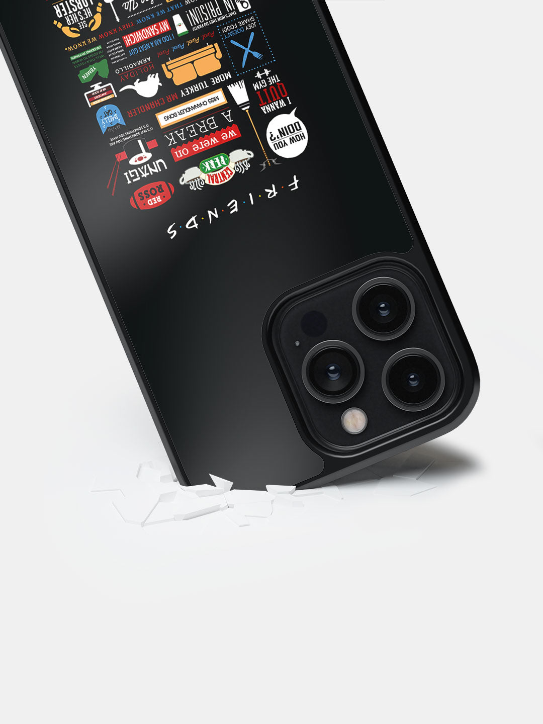 Friends Infographic - iPhone 14 Pro Max Cover