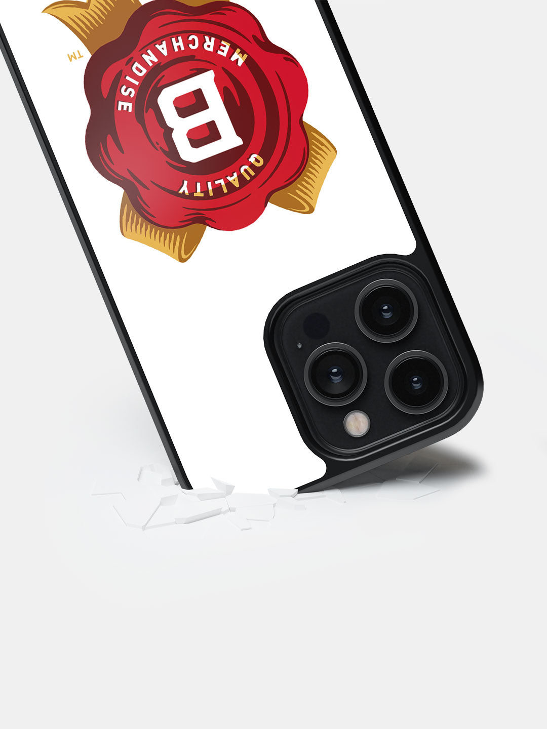 Jim Beam Rosette White - iPhone 14 Pro Max Bumper Cover