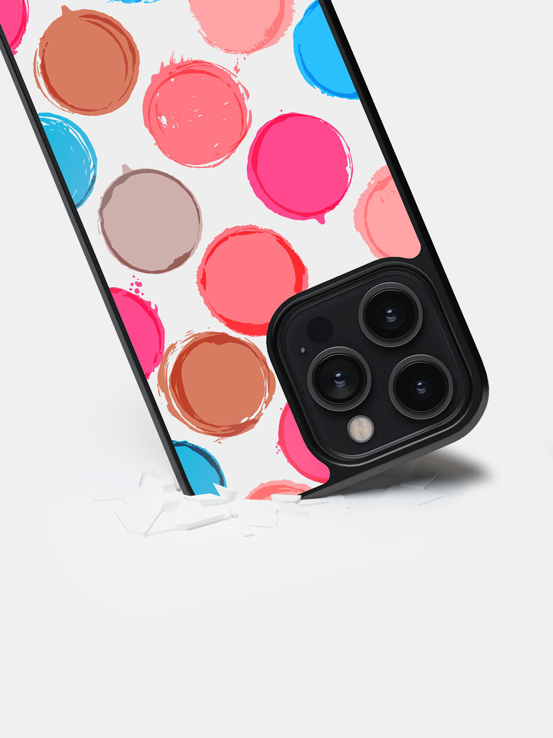 Polka Dot Canvas - iPhone 14 Pro Max Cover
