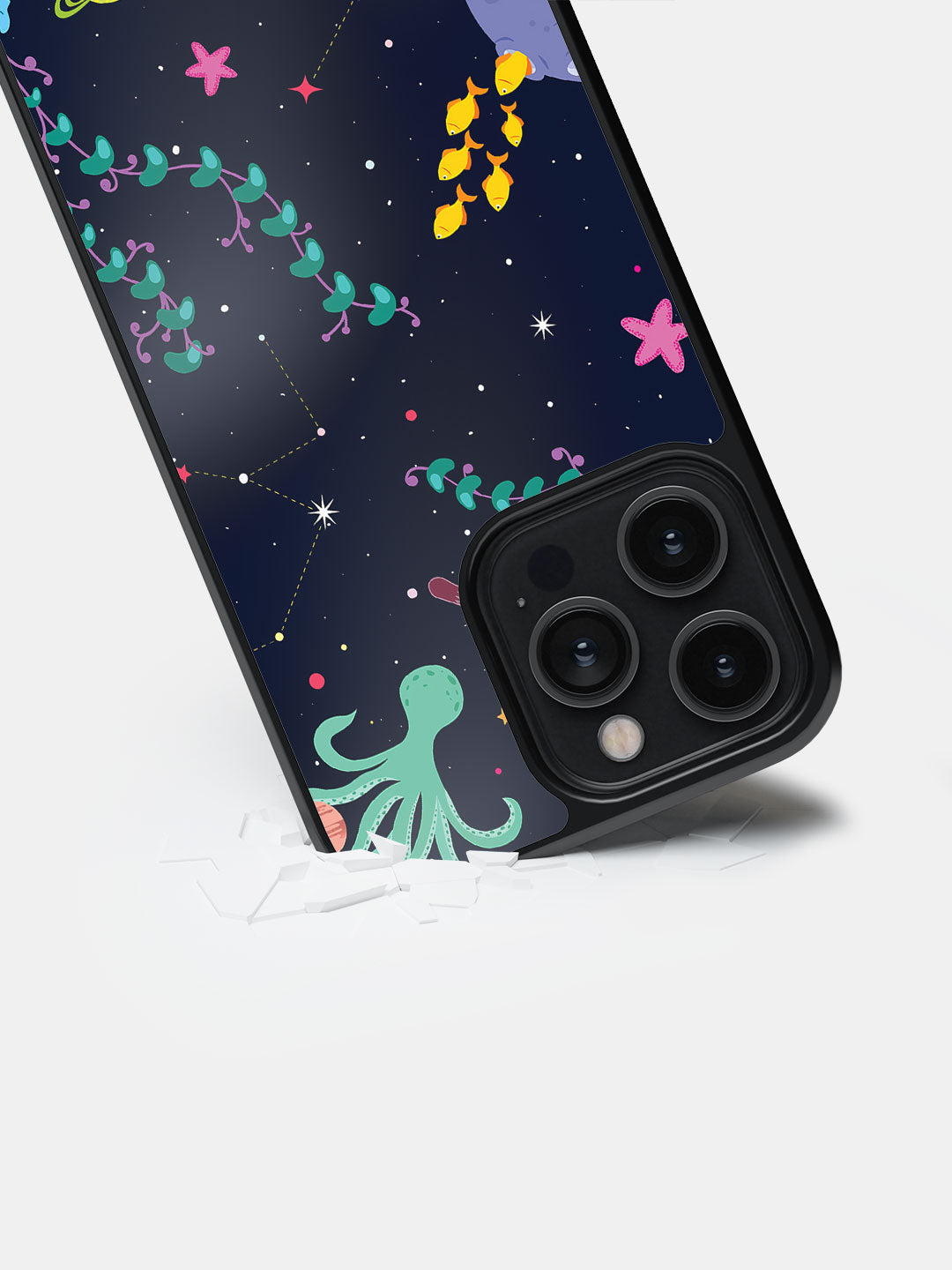 Space Aquarium - iPhone 14 Pro Max Bumper Cover
