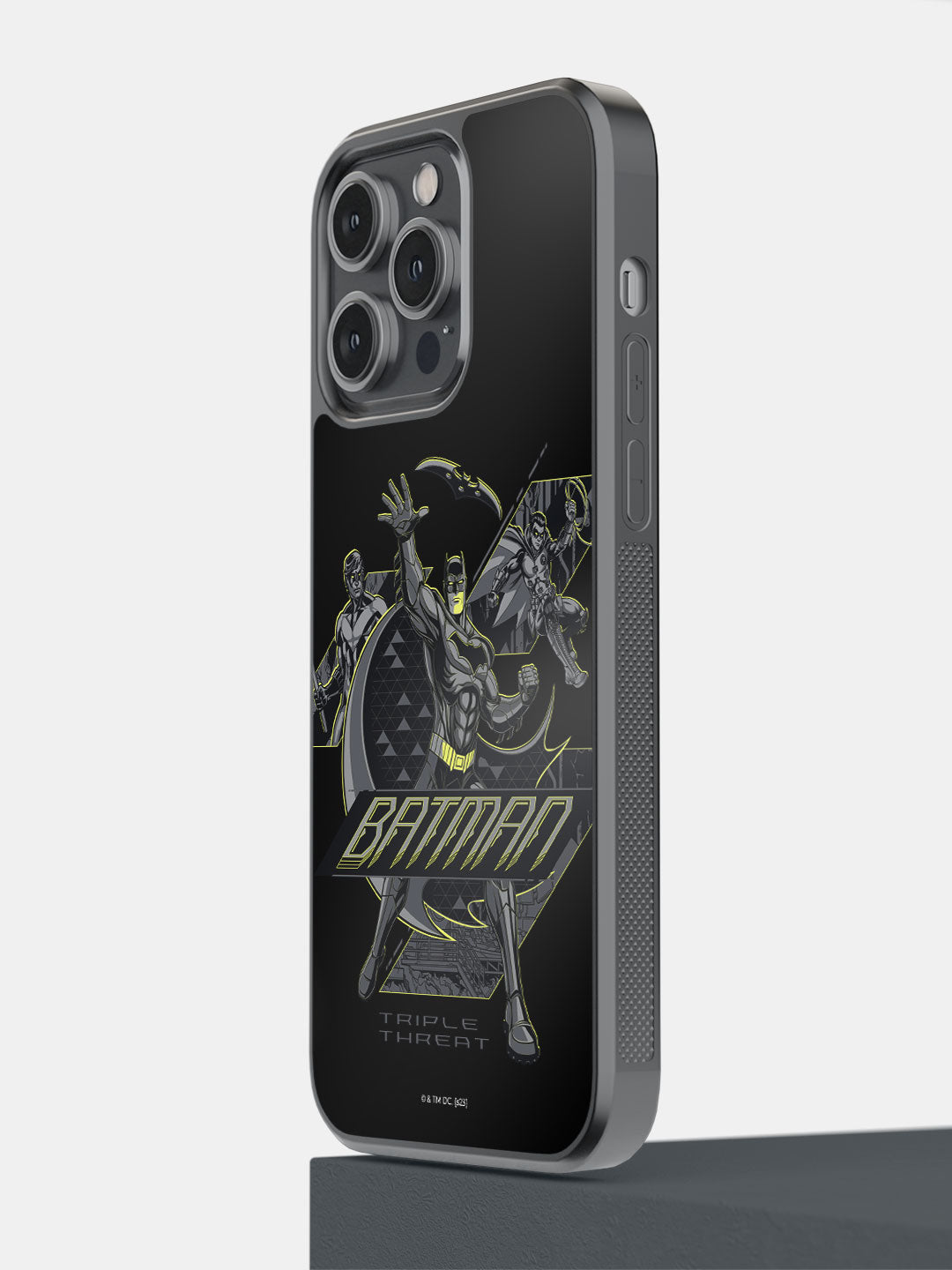 Batman Triple threat - iPhone 14 Pro Max Bumper Cover