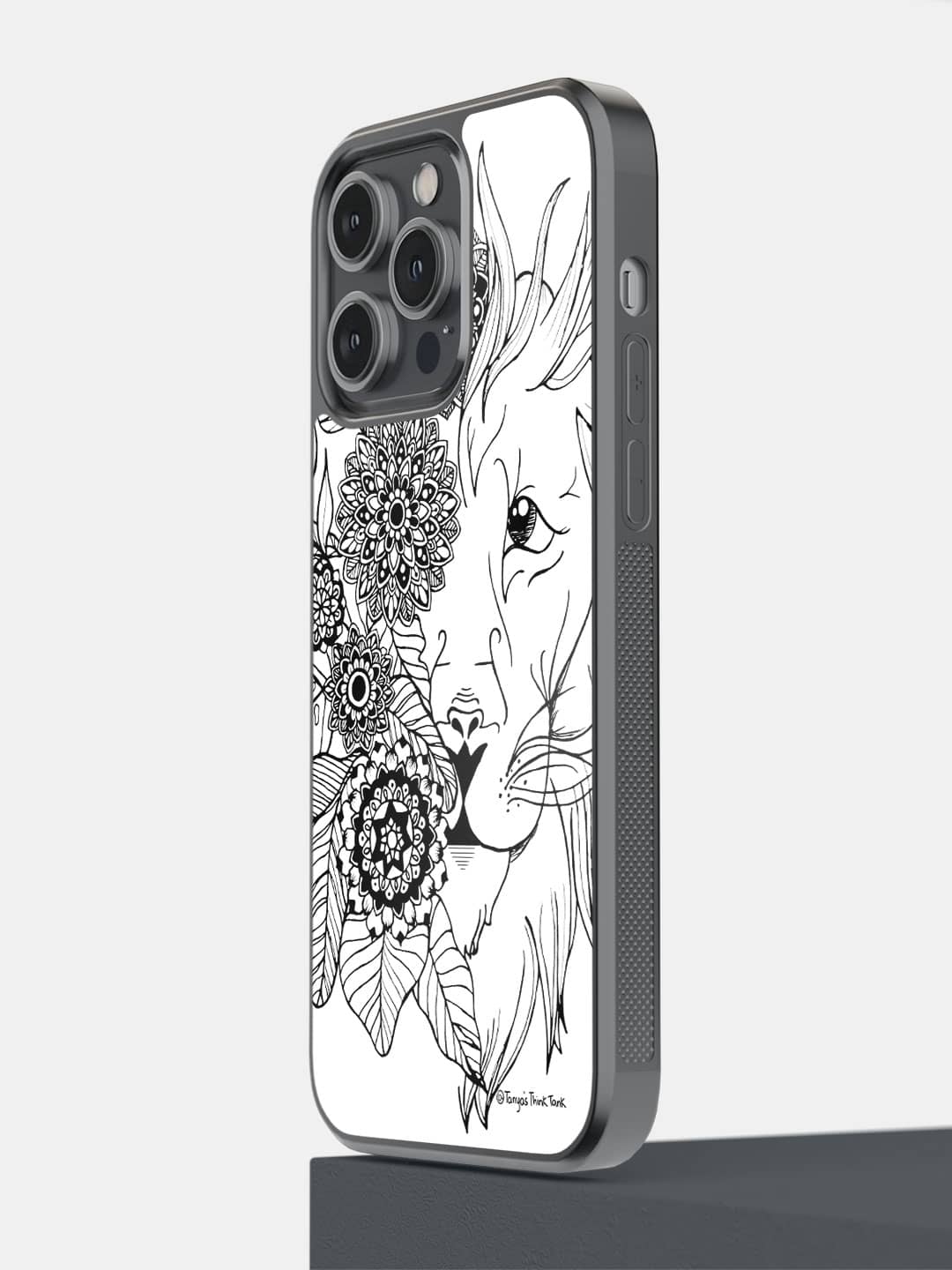 Lion Black - iPhone 14 Pro Max Bumper Cover