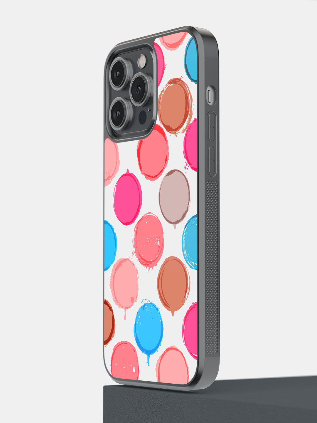 Polka Dot Canvas - iPhone 14 Pro Max Cover
