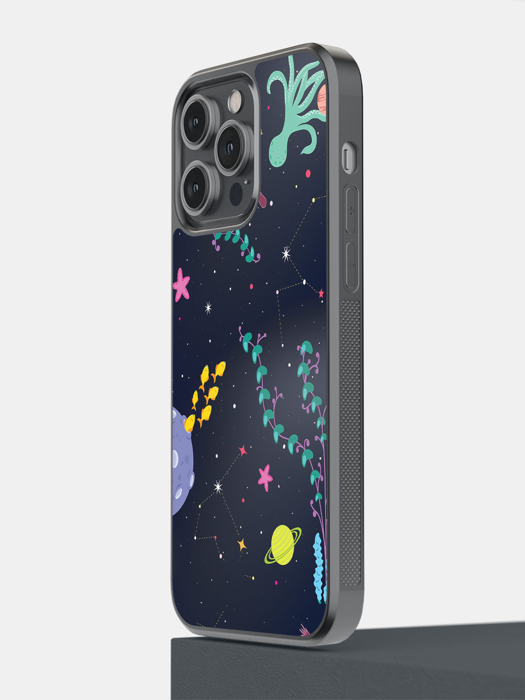 Space Aquarium - iPhone 14 Pro Max Bumper Cover