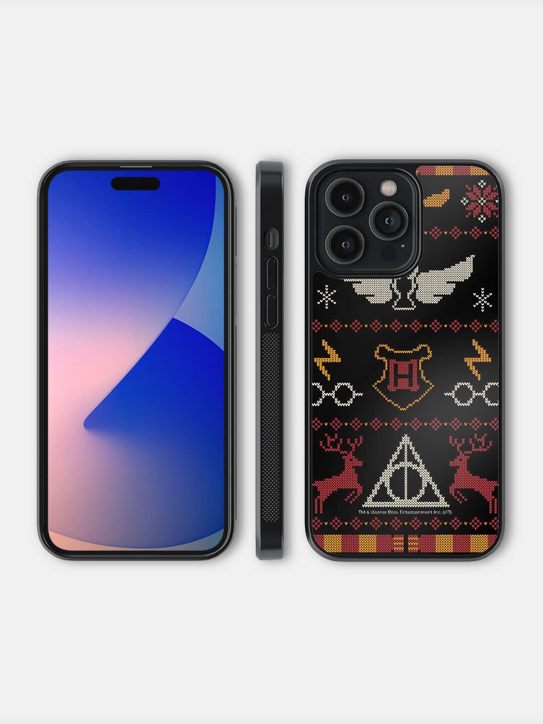 Harry Potter Christmas Pattern - iPhone 14 Pro Max Cover