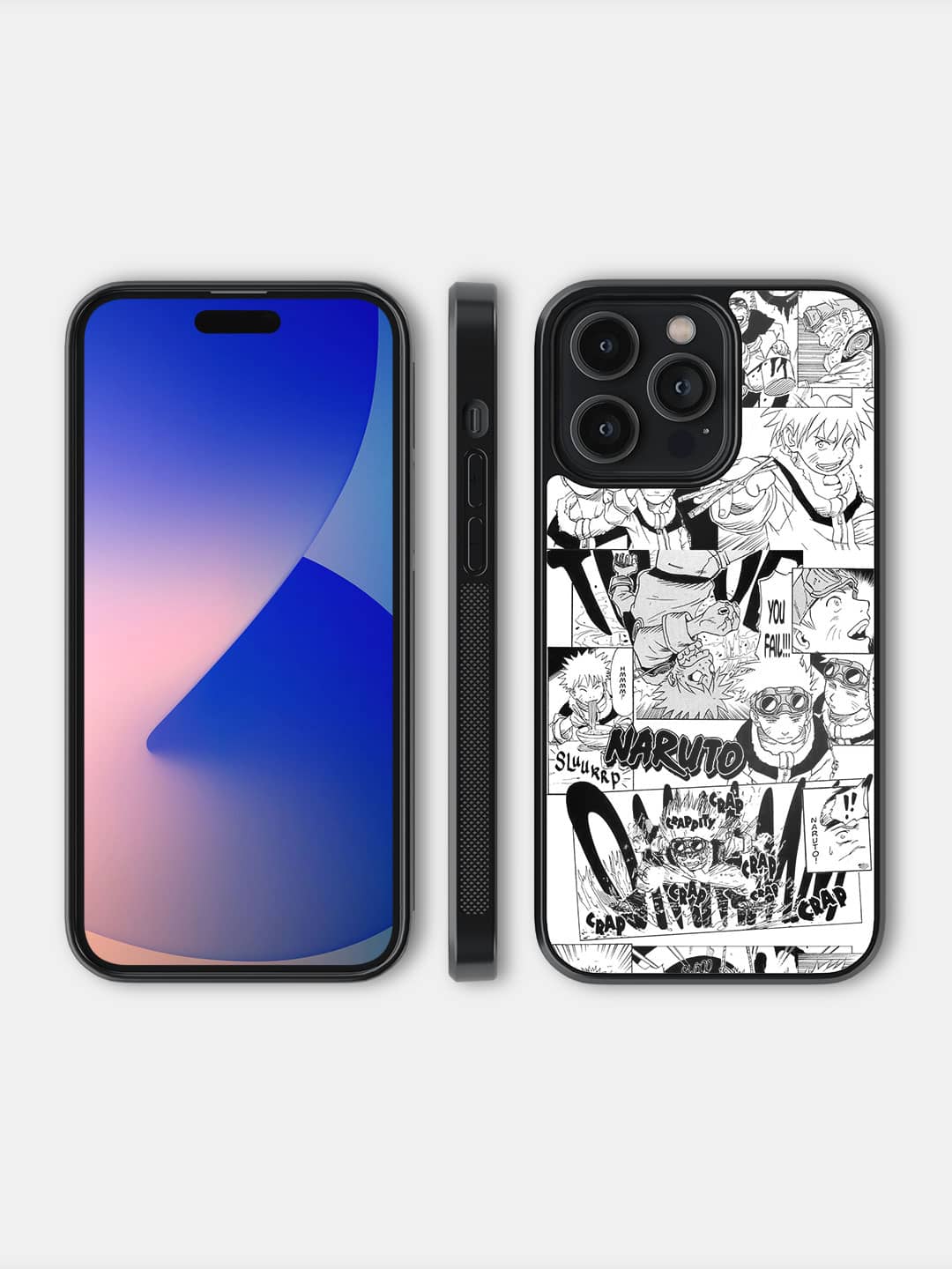 Naruto Collage - iPhone 14 Pro Max Bumper Cover