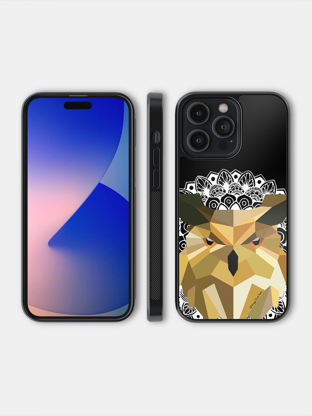 Owl Poly - iPhone 14 Pro Max Cover