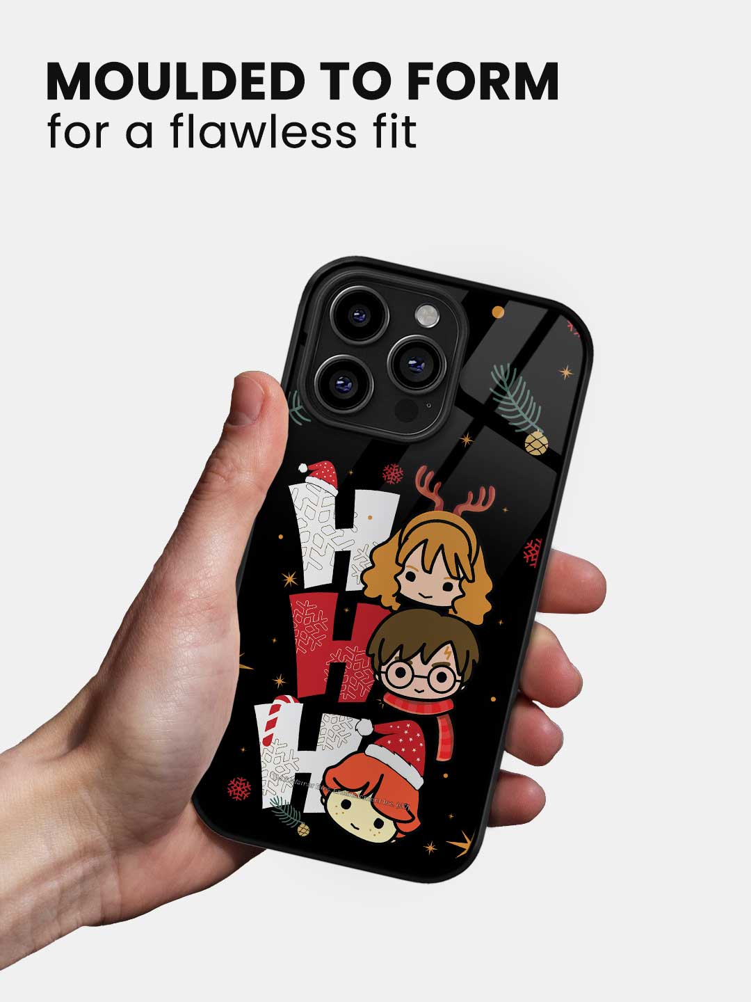 Harry Potter Ho Ho Ho - iPhone 15 Pro Max Glass Cover