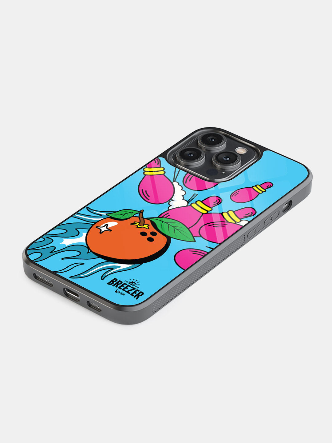Play On Zesty Pins - iPhone 15 Pro Max Glass Cover