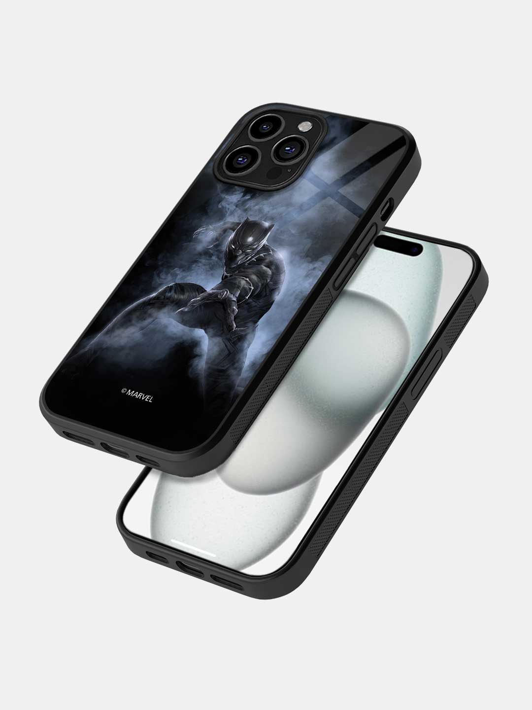 Black Panther Attack - iPhone 14 Pro Max Glass Cover