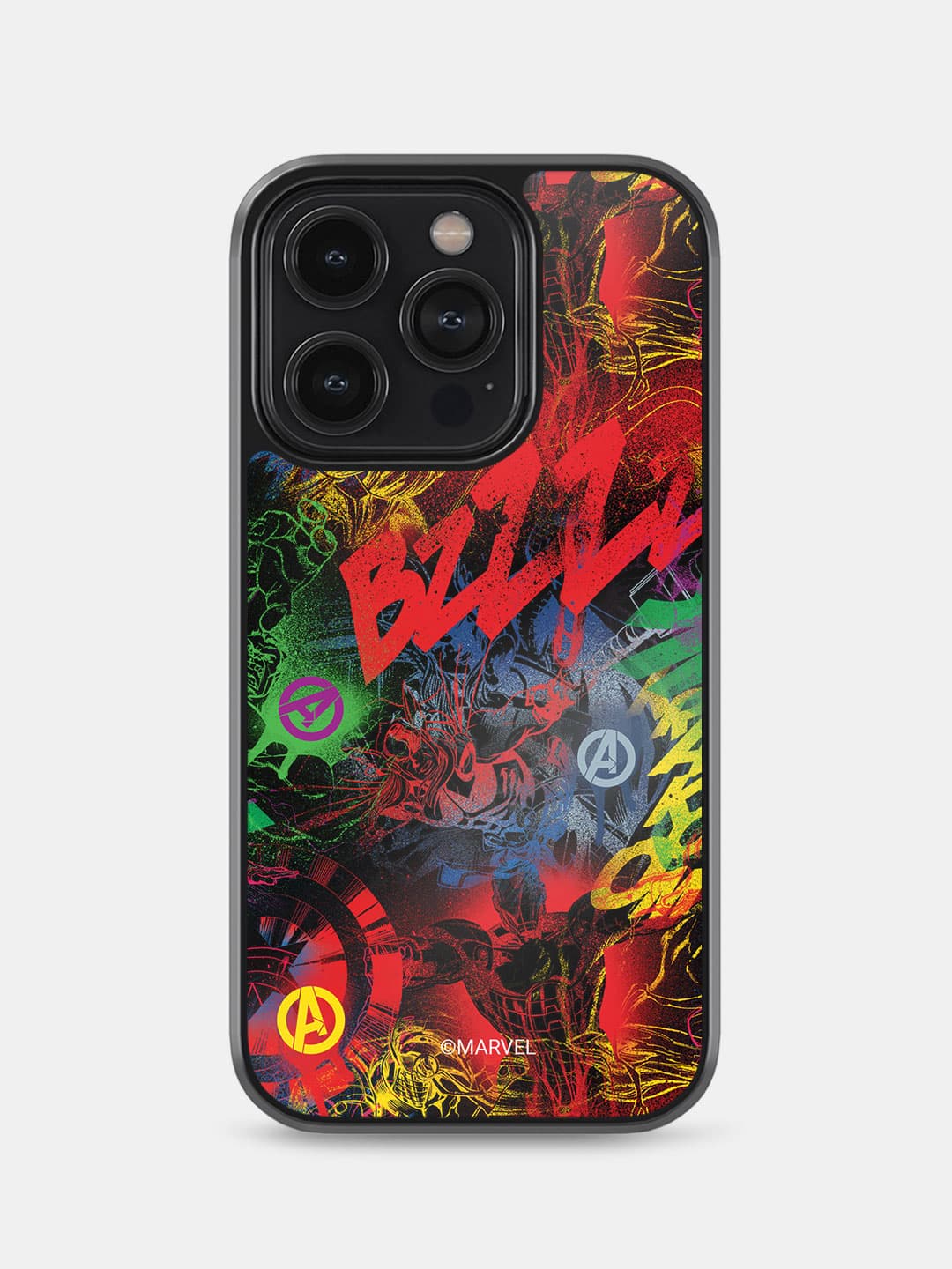 Avengers Grafitti - iPhone 14 Pro Cover