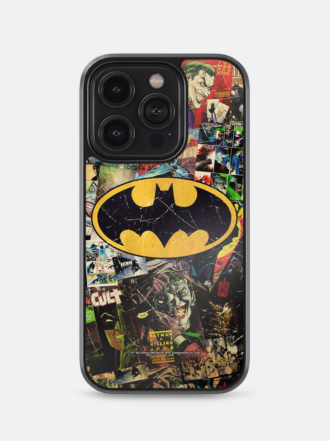 Comic Bat - iPhone 14 Pro Bumper Cover