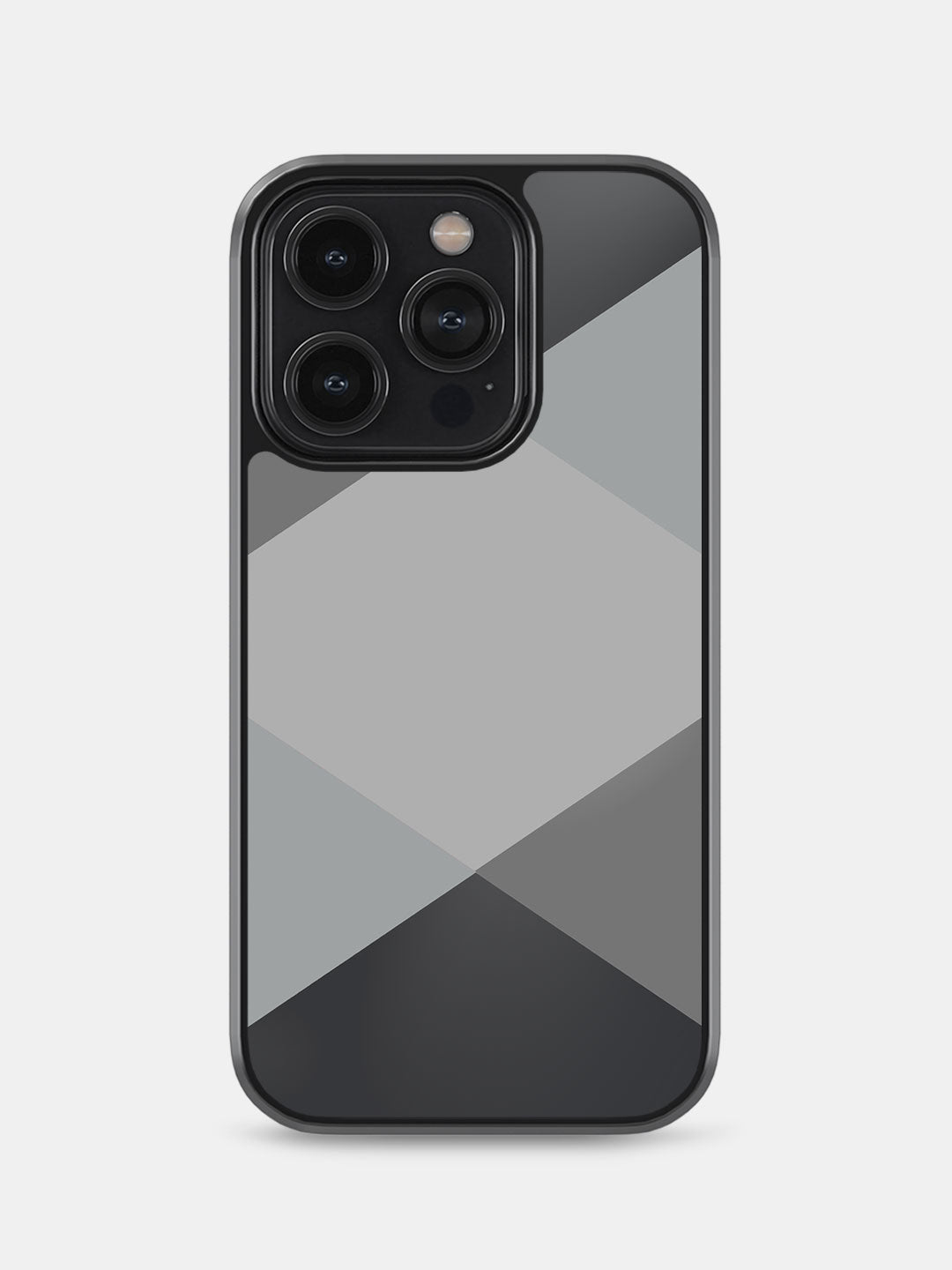 Criss Cross Grey - iPhone 14 Pro Bumper Cover