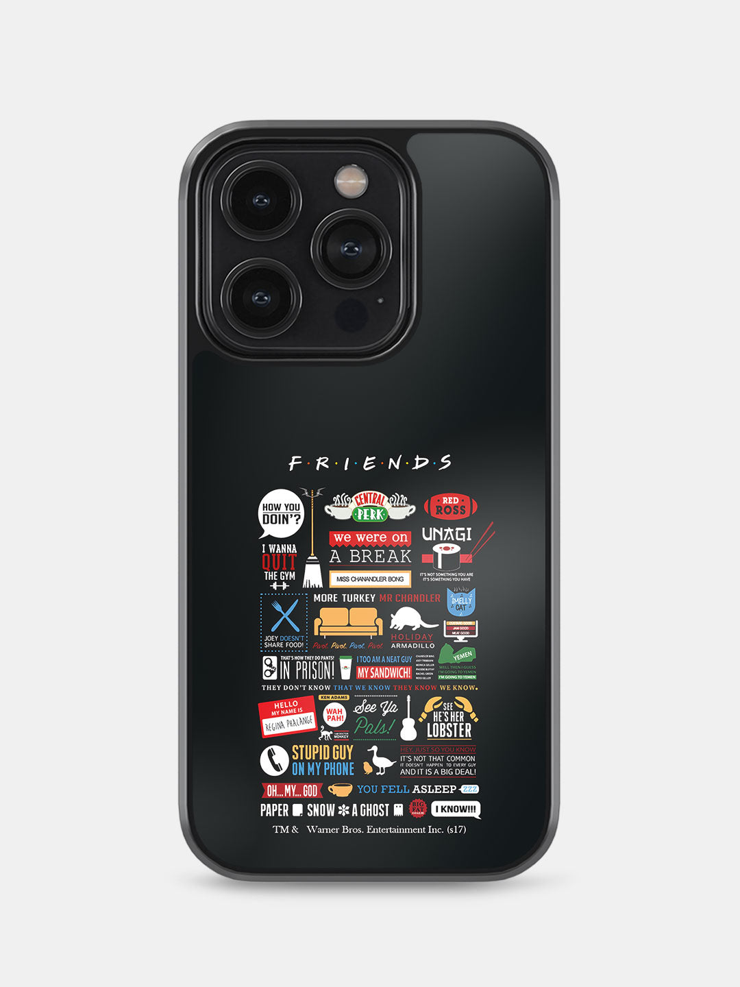 Friends Infographic - iPhone 14 Pro Cover