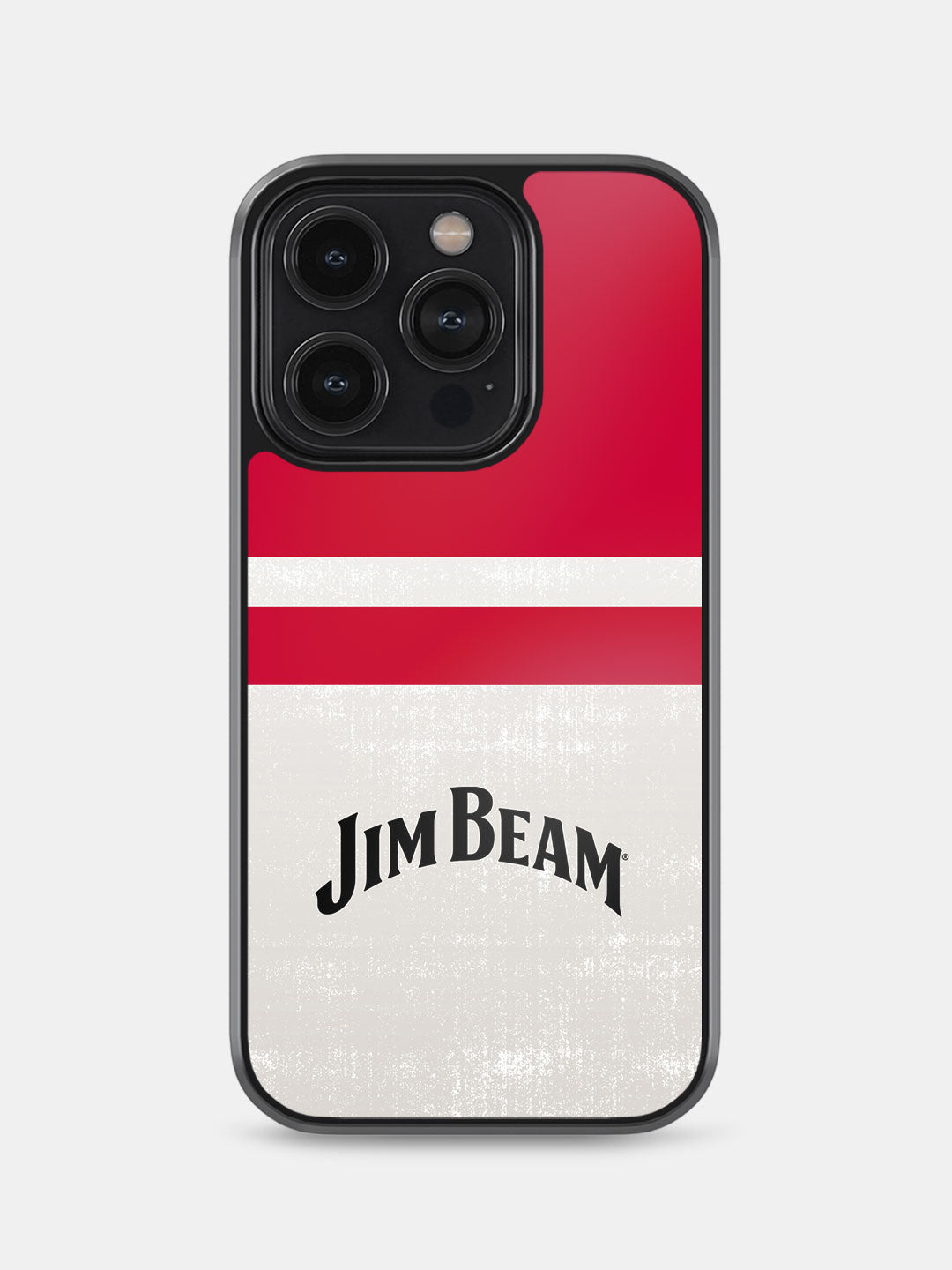 Jim Beam White Stripes - iPhone 14 Pro Cover