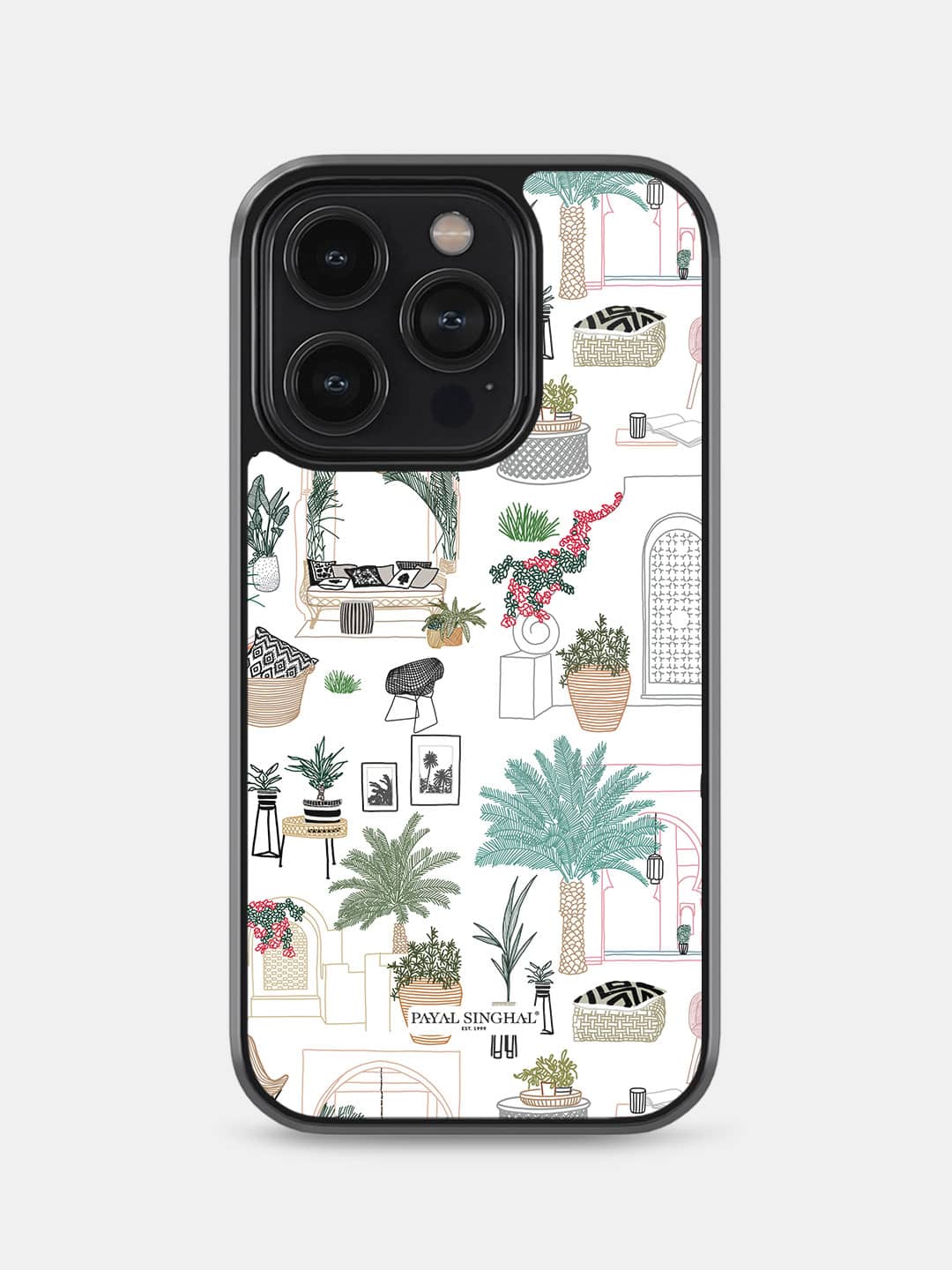 Payal Singhal Cafe Morrocco - iPhone 14 Pro Bumper Cover