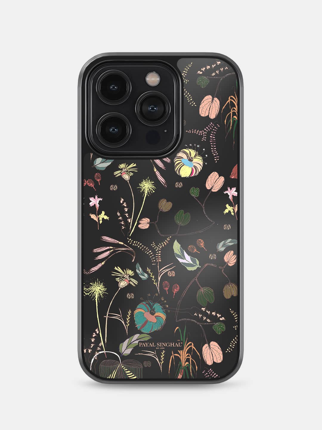 Payal Singhal Gunmetal Black - iPhone 14 Pro Bumper Cover