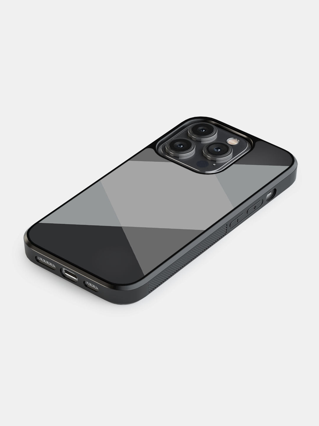 Criss Cross Grey - iPhone 14 Pro Bumper Cover