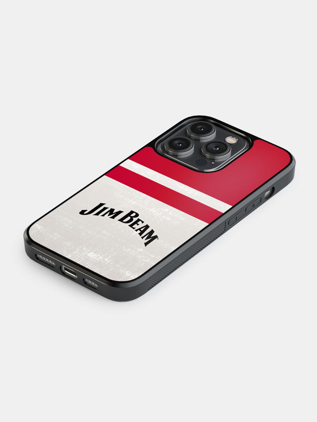 Jim Beam White Stripes - iPhone 14 Pro Cover