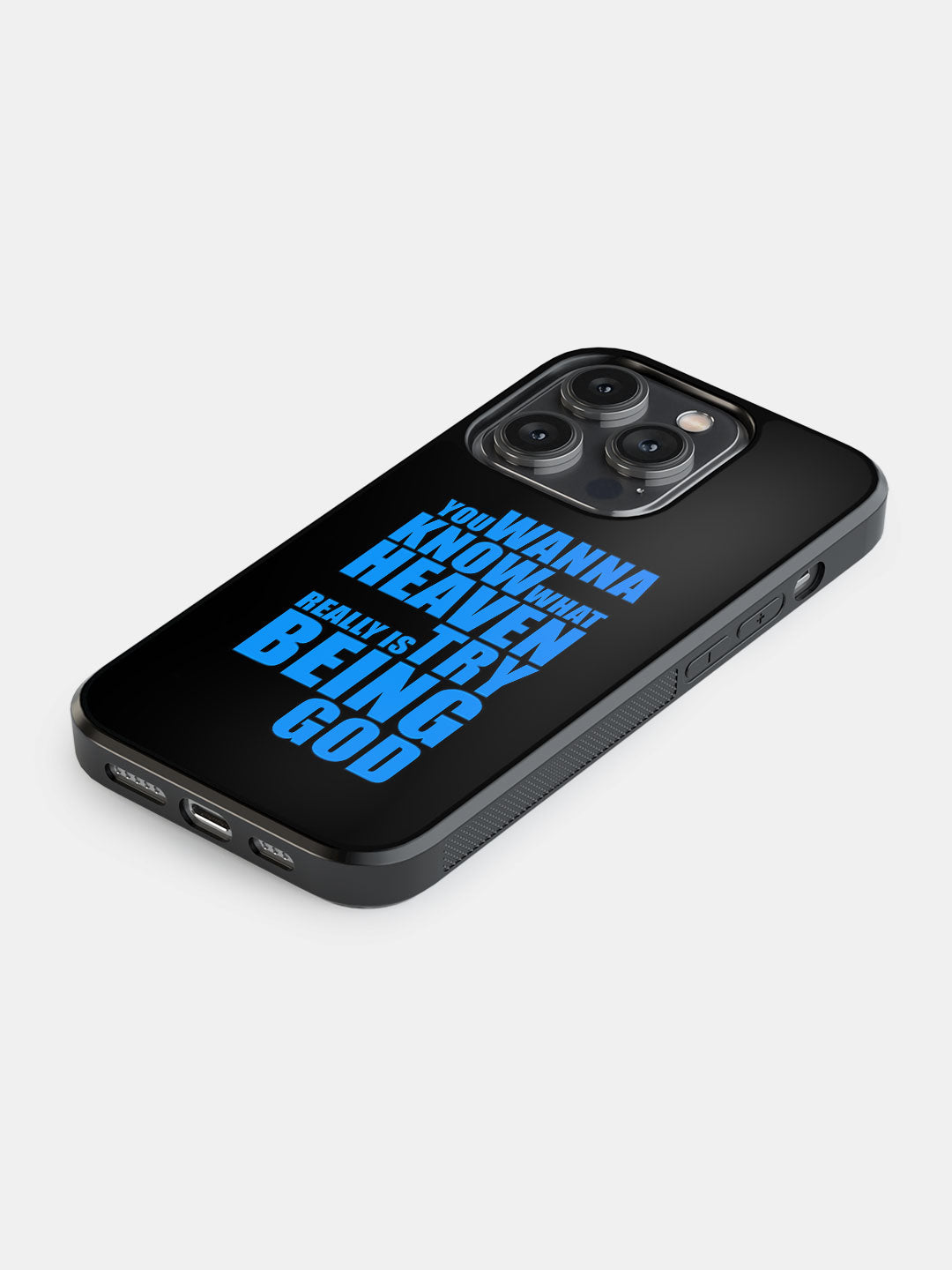 Try Being God - iPhone 14 Pro Cover