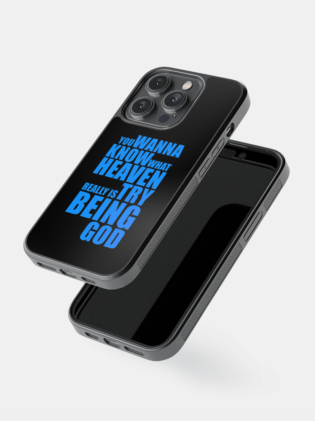 Try Being God - iPhone 14 Pro Cover