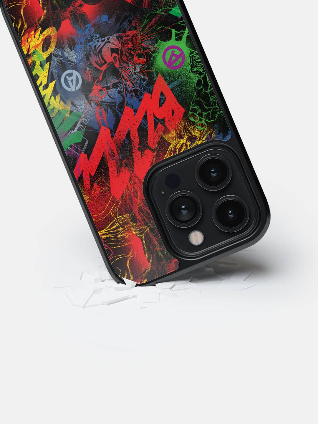 Avengers Grafitti - iPhone 14 Pro Cover