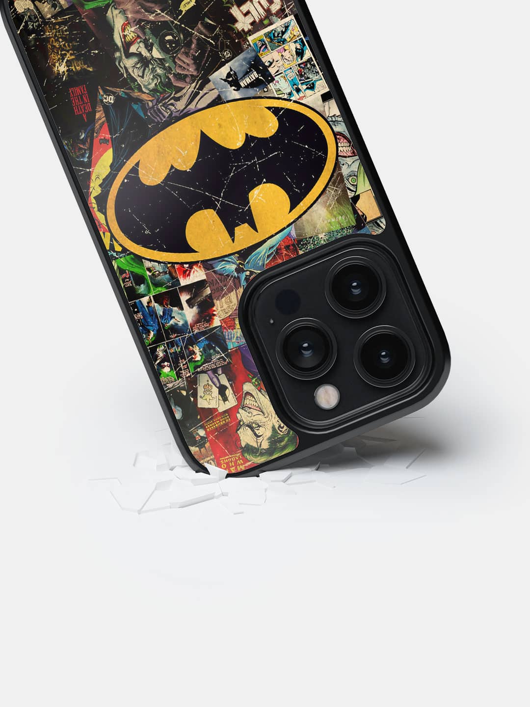 Comic Bat - iPhone 14 Pro Bumper Cover