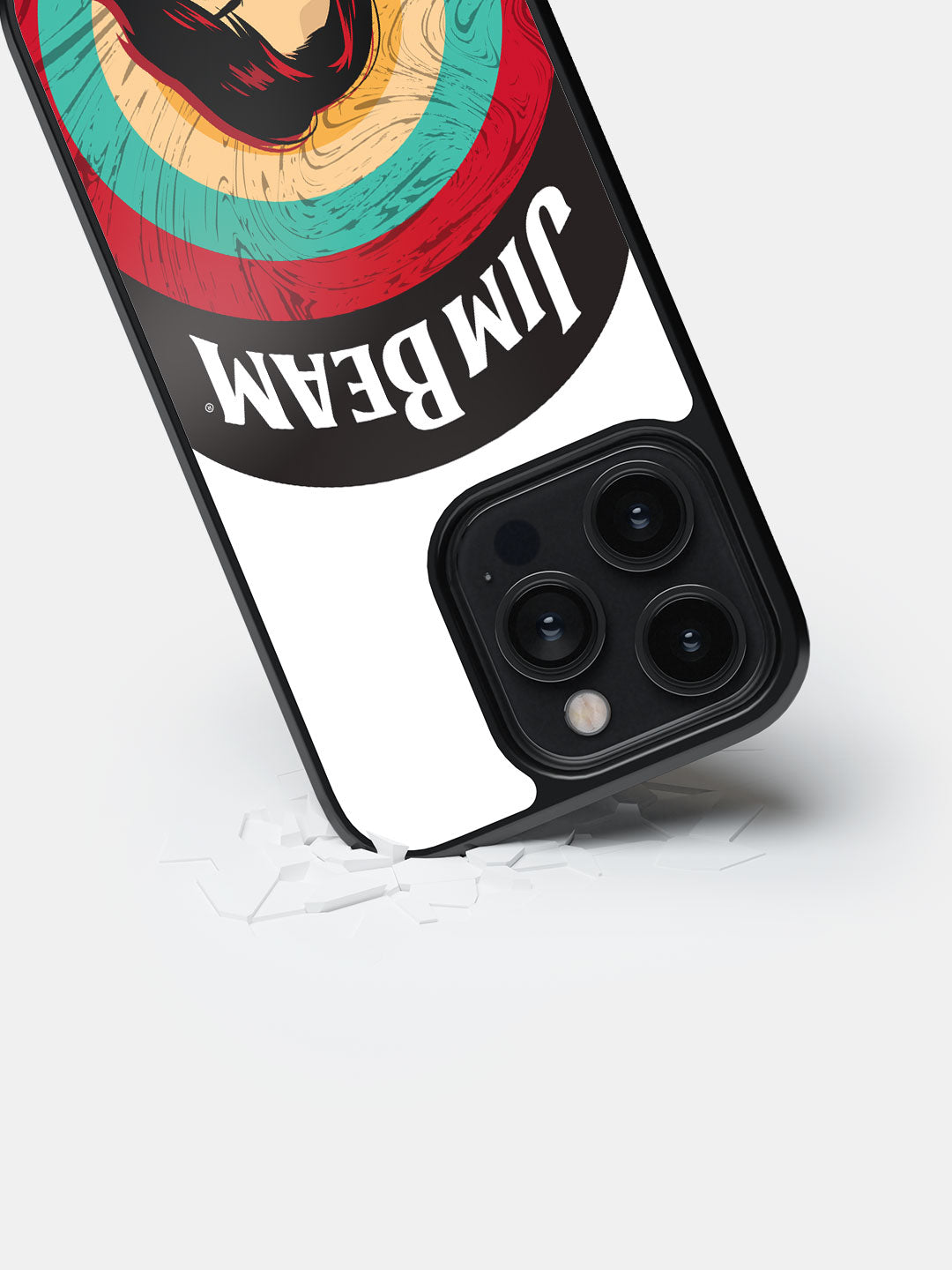 Jim Beam Character White - iPhone 14 Pro Cover