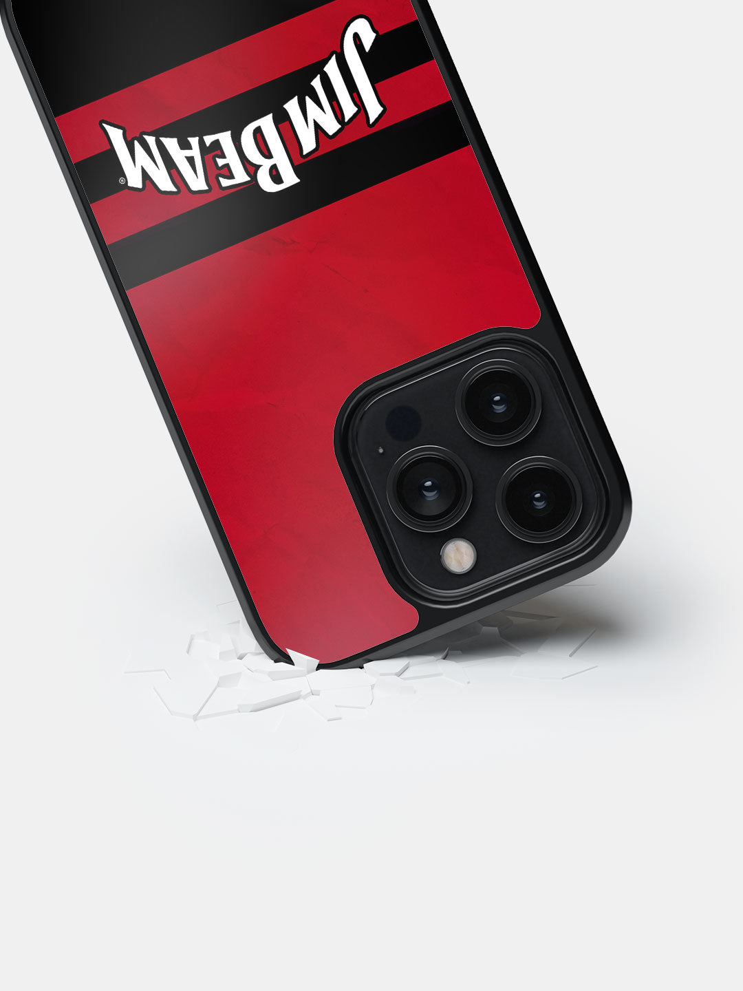 Jim Beam Red Stripes - iPhone 14 Pro Cover
