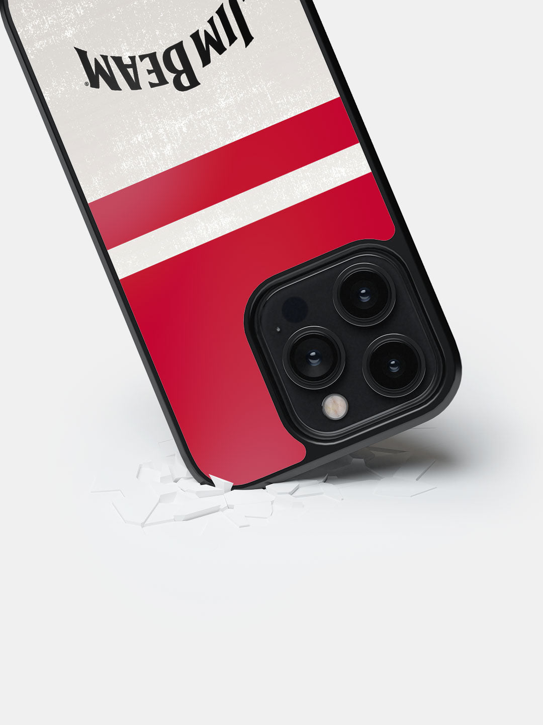 Jim Beam White Stripes - iPhone 14 Pro Cover