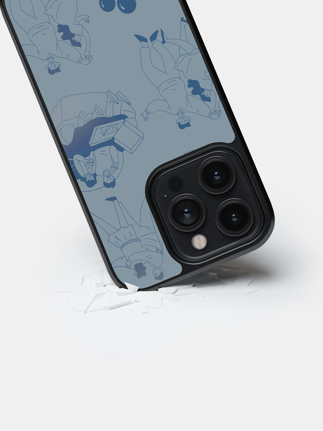 Love Tale Grey - iPhone 14 Pro Cover