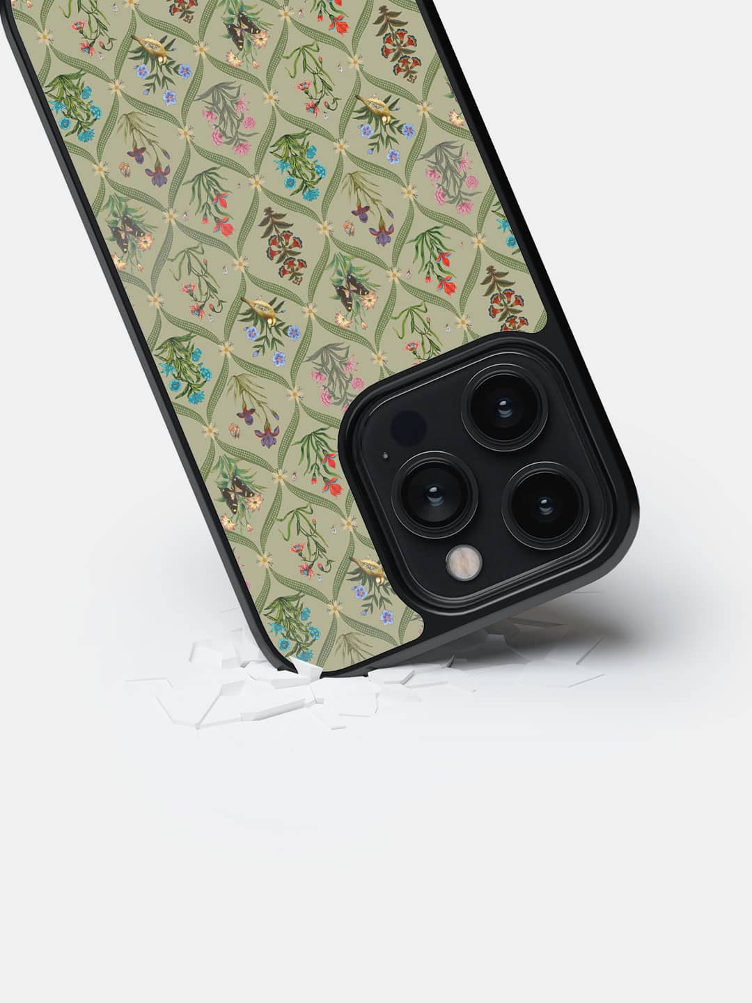 Payal Singhal Mughal Motifs - iPhone 14 Pro Bumper Cover