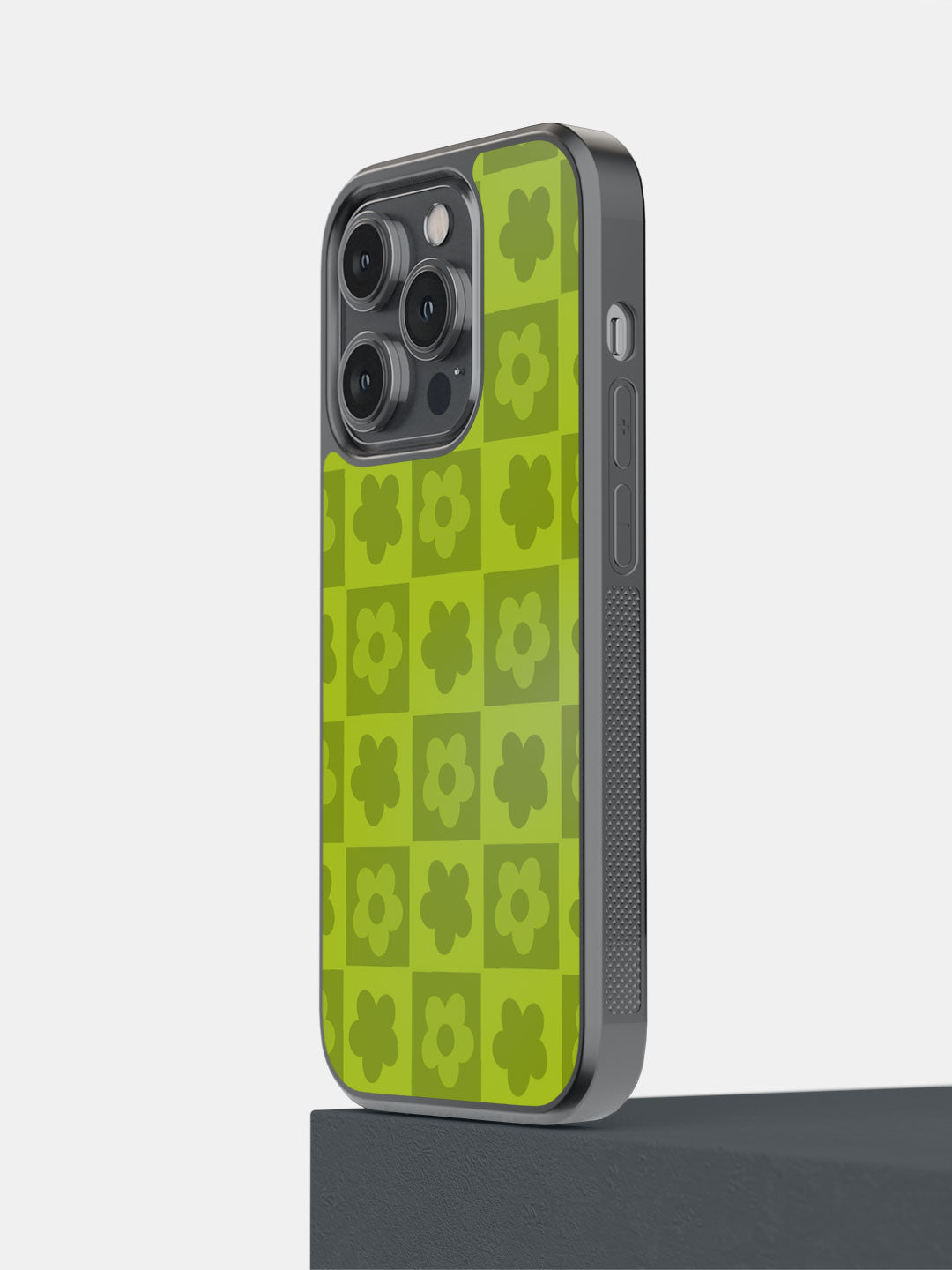 Blossom Bliss Green - iPhone 14 Pro Bumper Cover