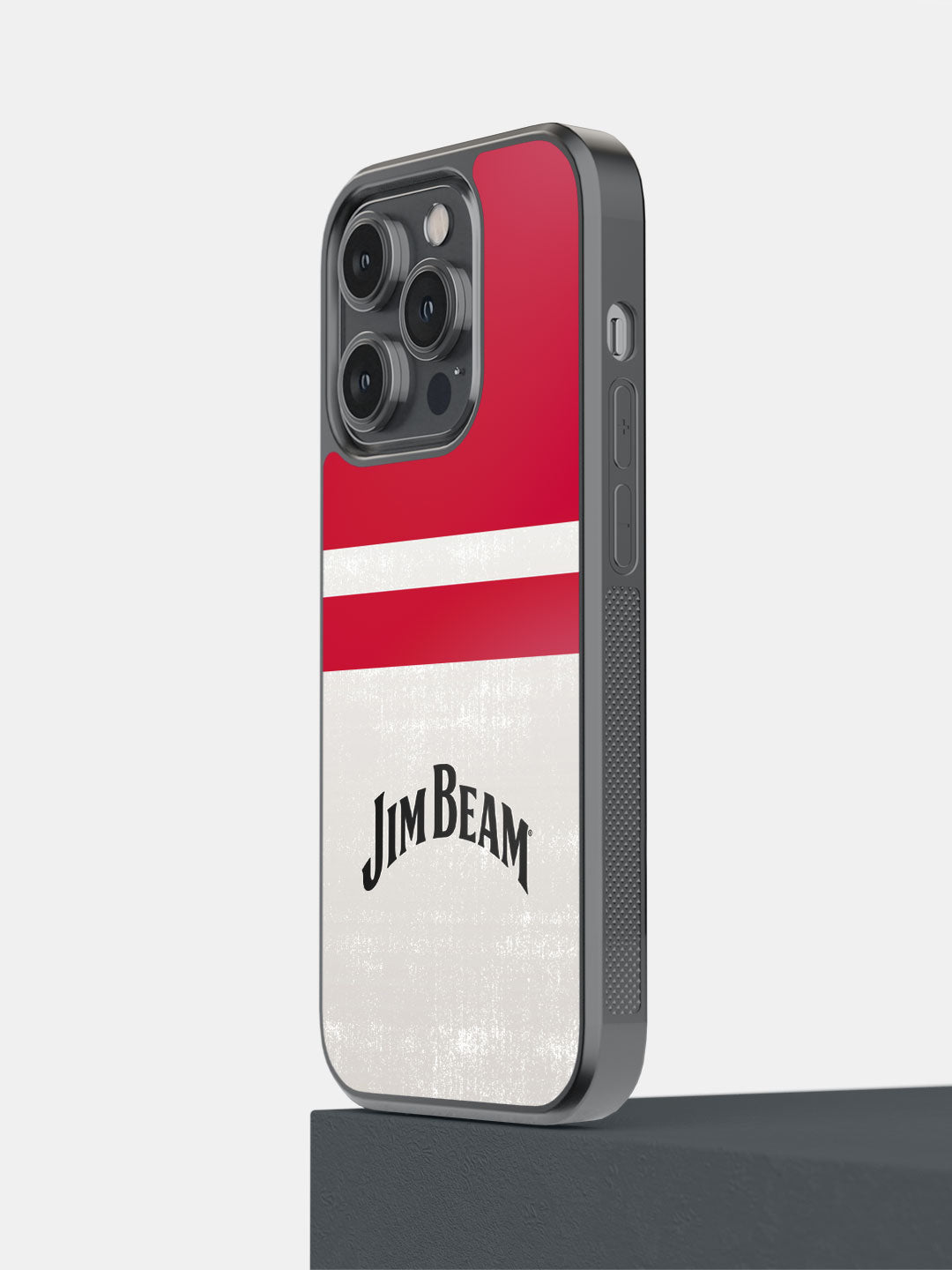 Jim Beam White Stripes - iPhone 14 Pro Cover