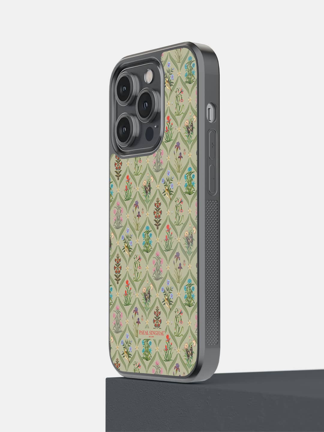 Payal Singhal Mughal Motifs - iPhone 14 Pro Bumper Cover