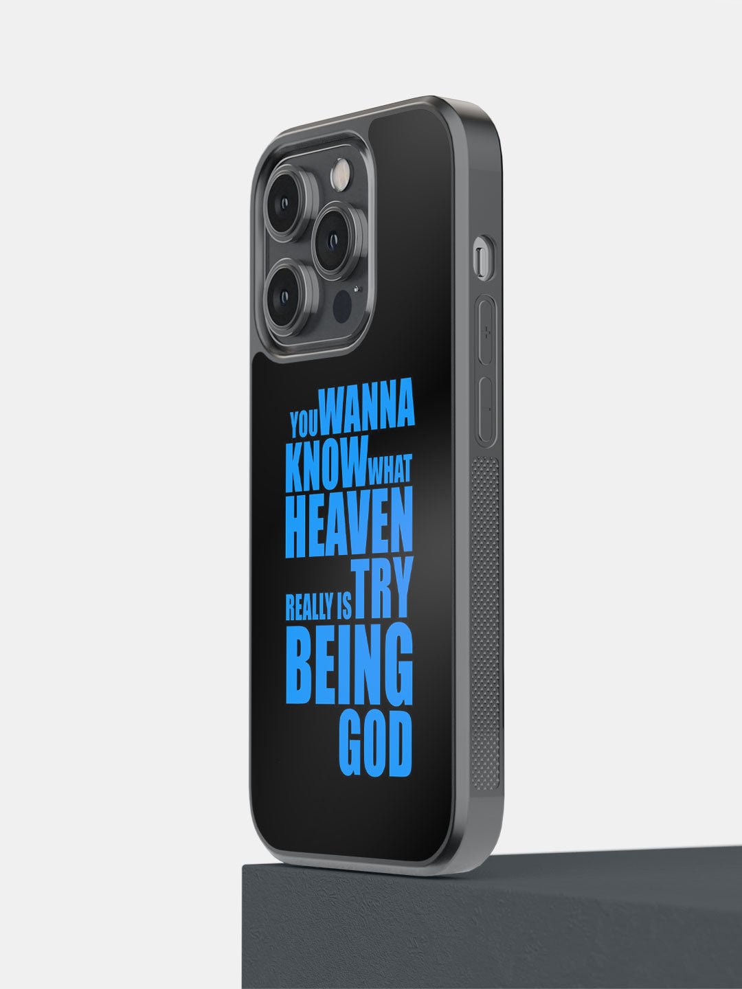 Try Being God - iPhone 14 Pro Cover