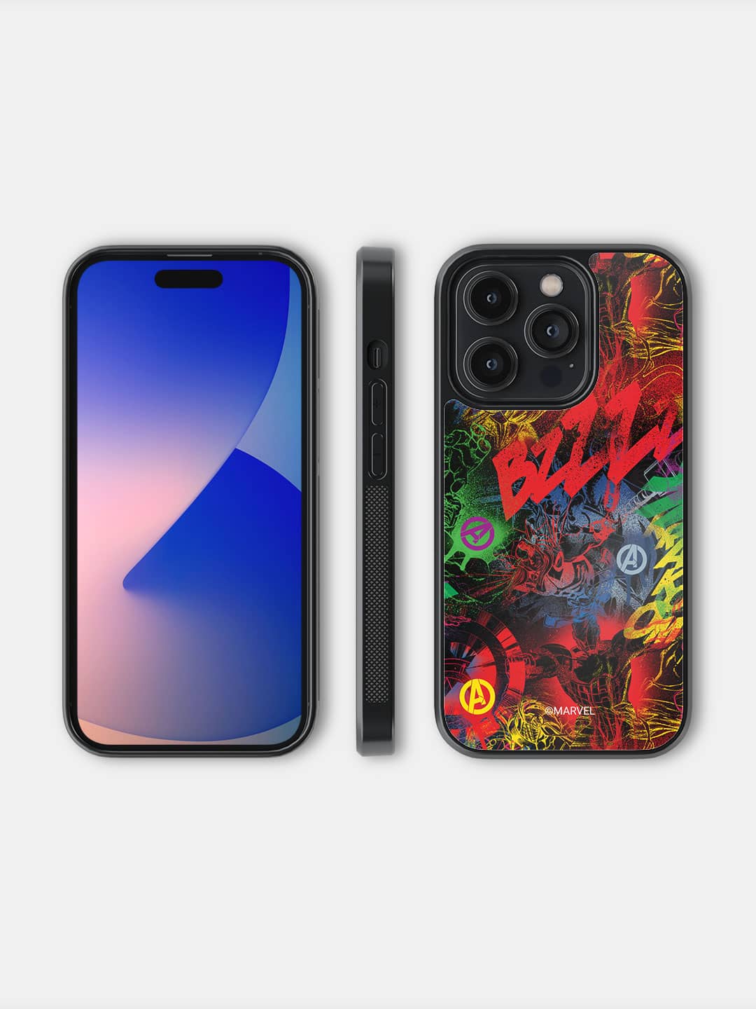Avengers Grafitti - iPhone 14 Pro Cover