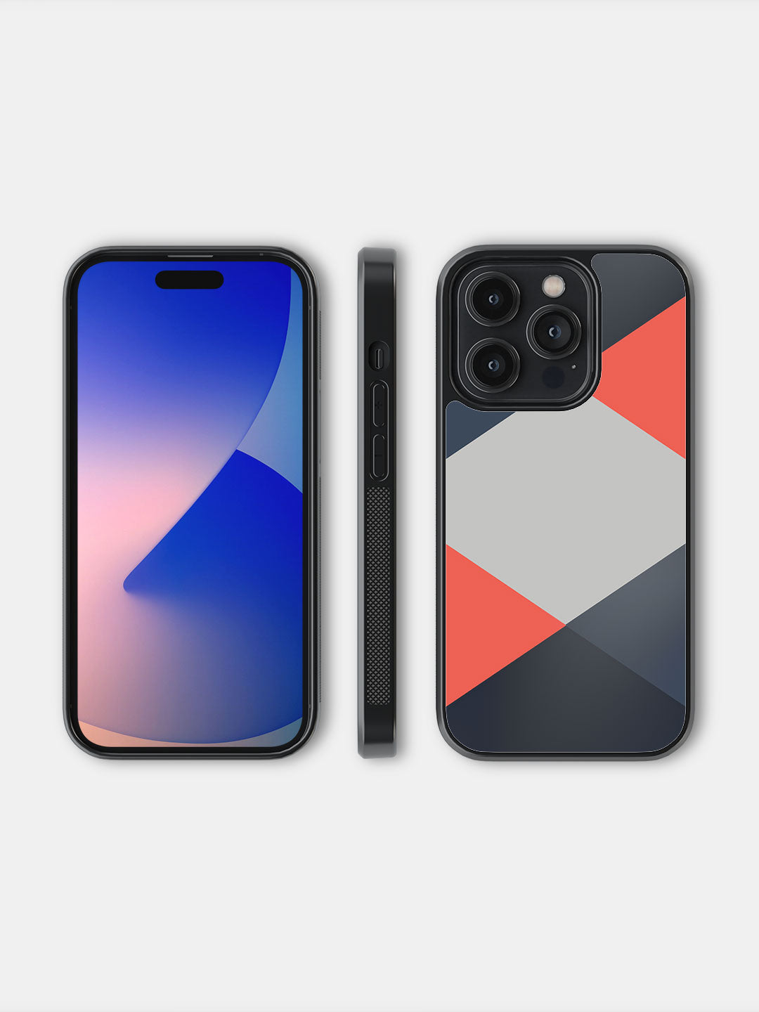 Criss Cross Coral - iPhone 14 Pro Cover