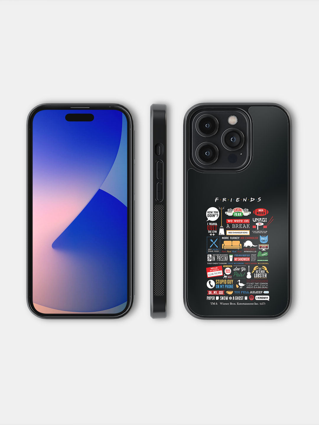 Friends Infographic - iPhone 14 Pro Cover