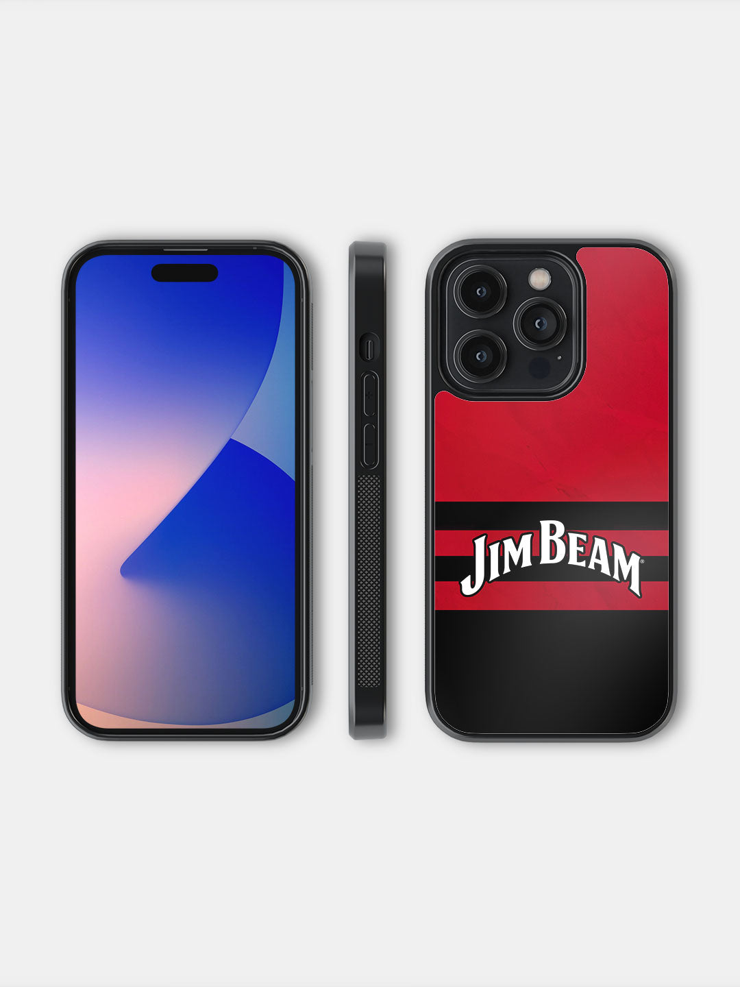 Jim Beam Red Stripes - iPhone 14 Pro Cover