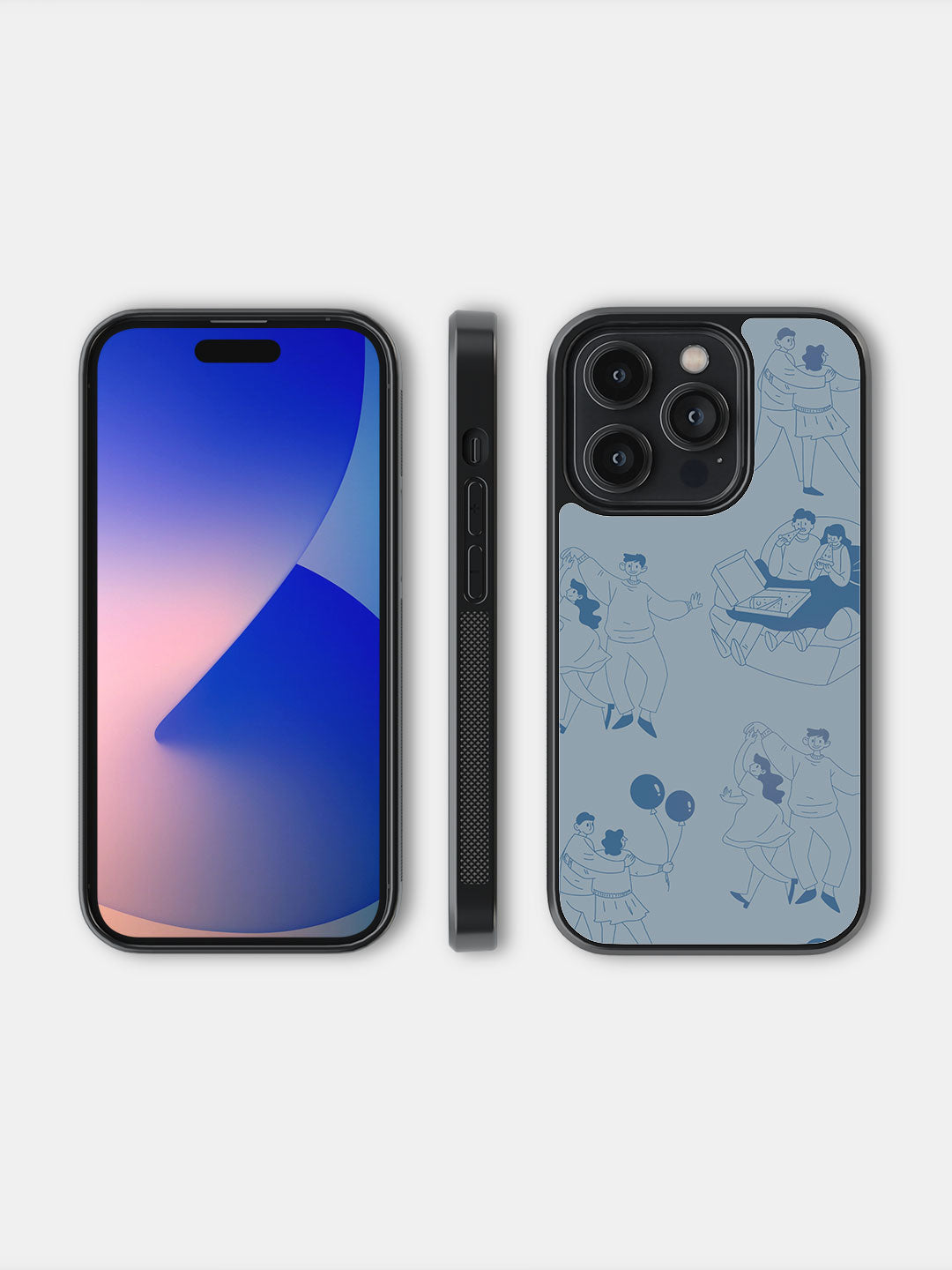 Love Tale Grey - iPhone 14 Pro Cover