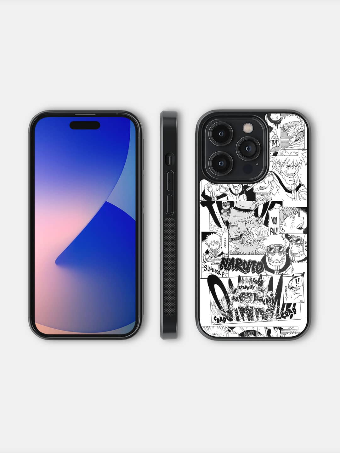 Naruto Collage - iPhone 14 Pro Cover